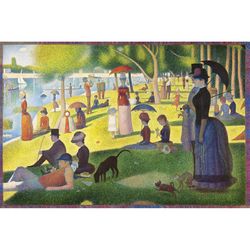 Eurographics A Sunday Afternoon on the Island of La Grande Jatte Jigsaw Puzzle Multicolored 1000 pc
