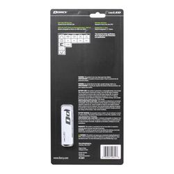 Dorcy Pro 4000 lm Gray LED Rechargeable Rechargeable Flashlight 26650 Battery