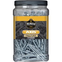 Screw Products AXIS No. 9 X 3 in. L Star Flat Head Structural Screws 5 lb 78 pk