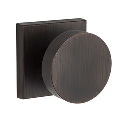Baldwin Reserve Contemporary Knob Venetian Bronze Privacy Knob