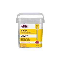 GRK Fasteners No. 8 X 2 in. L Star Climatek Coarse Trim Screws 605 pk
