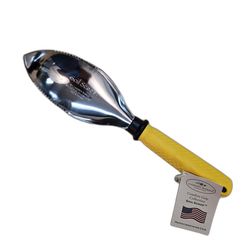 Garden Works 13.13 in. Stainless Steel Soil Scoop Poly Handle