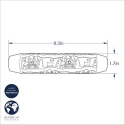 Nordic Ware Beechwood Rolling Pin
