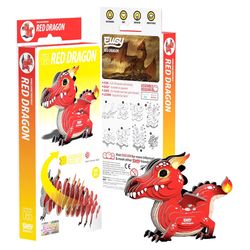 Safari Ltd. Eugy Red Dragon 3D Puzzle