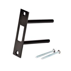 Tuff Strike 1.25 in. H X 4.75 in. L Oil Rubbed Bronze Black Steel Deadbolt Strike