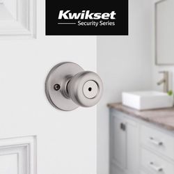 Kwikset Tylo Satin Nickel Privacy Knob
