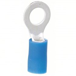 Gardner Bender 16-14 AWG Insulated Wire Ring Terminal Blue 7 pk