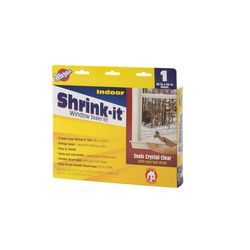Warp's Shrink-it Window Shrink Film 64 in. W X 25 ft. L