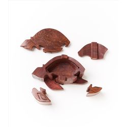 Matr Boomie Sea Turtle Puzzle Box Wood 1 pk