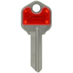 HILLMAN Traditional Key House/Office Key Blank 66 Single For Kwikset Locks Blue/Silver