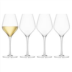 Final Touch 14.8 oz Clear Glass White Wine Glass