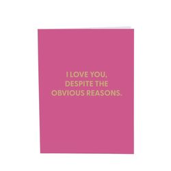 Chive I Love You, Despite the Obvious Reasons Blank Greeting Card