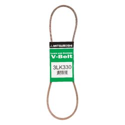 Mitsuboshi Super KB Standard V-Belt 0.38 in. W X 33 in. L For Snow Blowers