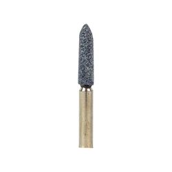 Forney 1-1/8 in. D X 1/4 in. L Aluminum Oxide Stem Mounted Point Cone 50510 rpm 1 pc