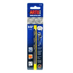 ARTU 9/32 in. X 4-1/4 in. L Cobalt Drill Bit Straight Shank 1 pc