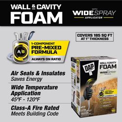 DAP Touch 'N Foam Professional Cream Polyurethane Foam Insulating Sealant 20 lb