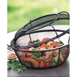 Outset Cast Iron Grill Basket and Skillet 23 in. L 1 pk