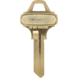 HILLMAN KeyKrafter Do Not Duplicate House/Office Universal Key Blank 2027 Single Gold