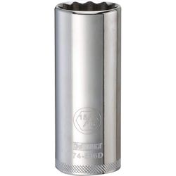 DeWalt 15/16 in. X 1/2 in. drive SAE 12 Point Deep Socket 1 pc