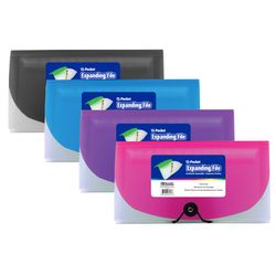 Bazic Products Assorted 13-Pocket Expanding File 1 pk