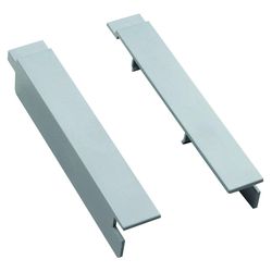 CRAFTSMAN VersaTrack 5-1/2 in. H X 1 in. W X 1 in. D Gray Plastic End Caps