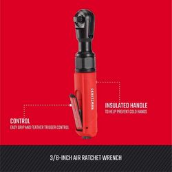 CRAFTSMAN 3/8 in. Air Ratchet 50 ft/lb