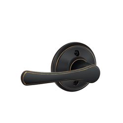 Schlage F Series Avila Aged Bronze Dummy Lever