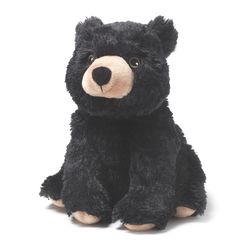 Warmies Bear Stuffed Animals Black
