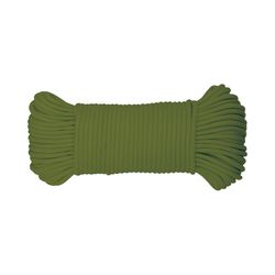 Ace 5/32 in. D X 100 ft. L Green Braided Polyester Paracord
