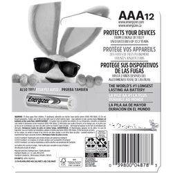 Energizer Max AAA Alkaline Batteries 12 pk Carded