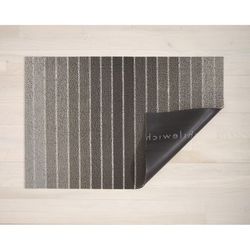 Chilewich 24 in. W X 36 in. L Taupe Bold Stripe Vinyl Utility Mat
