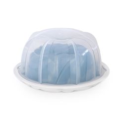 Nordic Ware 10 in. Cake Pan w/Lid Blue 3 pc