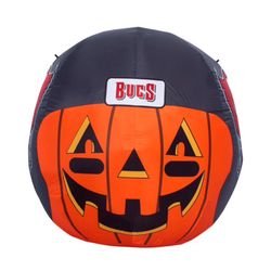 Sporticulture NFL 4 ft. LED Tampa Bay Buccaneers Jack-O-Helmet Inflatable
