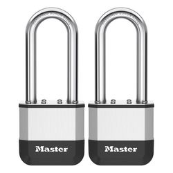 Master Lock Elite 2 in. W X 4.75 in. L Laminated Steel 5-Pin Cylinder Padlock