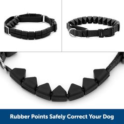 PetSafe Black Rubber Dog Collar Large