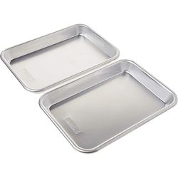 Nordic Ware Aluminum Serving Tray 10 in. L X 7 in. W 2 pk