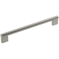 Amerock Contemporary Bar Cabinet Pull 8-13/16 in. Satin Nickel Silver 1 pk