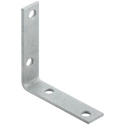 National Hardware 3 in. H X 0.75 in. W X 0.11 in. D Galvanized Steel Inside Corner Brace