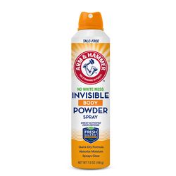 Arm & Hammer Clear Invisible Body Powder Spray 7 oz 1 pk
