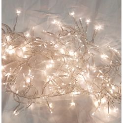 Holiday Bright Lights LED Rice Cluster Warm White 500 ct Christmas Lights