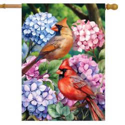 Briarwood Lane House Flag 28 in. H X 40 in. W