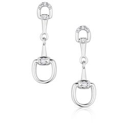 Montana Silversmiths Women's AQHA Enjoy the Ride Silver Earrings