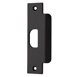 Brinks Commercial Matte Black Stainless Steel Door Strike 1 pc