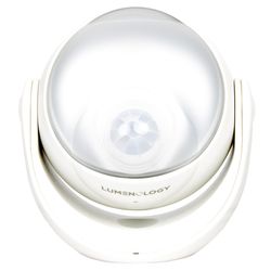 Lumenology Motion-Sensing Battery Powered LED White Security Light