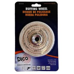 Dico Cordless 4 in. Buffing Wheel 1 each