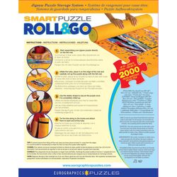 Eurographics Roll & Go Puzzle Roll-up Mat Multicolored 2000 pc