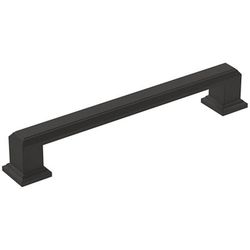 Amerock Traditional Bar Cabinet Pull 5-1/16 in. Matte Black Black 1 pk