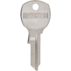 HILLMAN Traditional Key House/Office Key Blank 136 Single For USPS Mailbox locks Silver