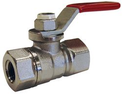 BK Products ProLine Series 1-1/2 in. Brass FIP Ball Valve Full Port Lever