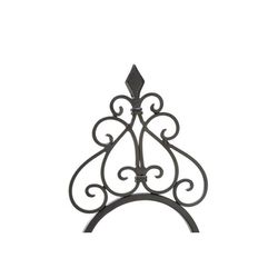 53.7 in. H X 16.25 in. W X 18.4 in. L Black Traditional Easel Metal